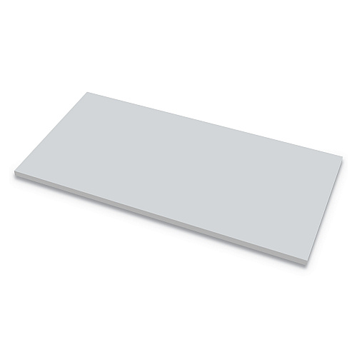 Fellowes Levado Laminate Table Top, 60" x 30", Gray (9649501)