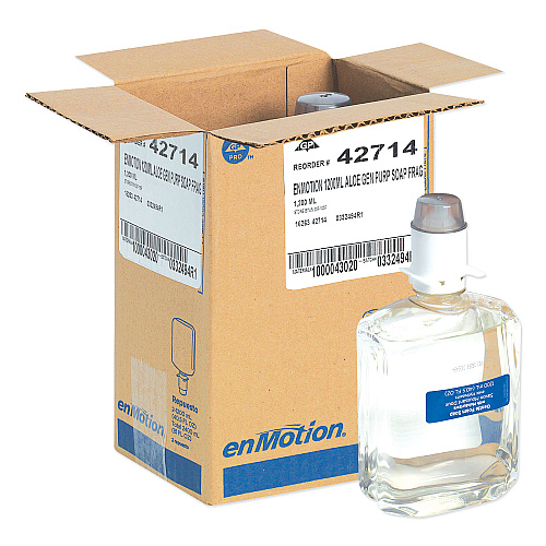 Georgia-Pacific enMotion Touchless Foam Soap Refill, Unscented, 1200 mL, 2/Carton (42714)