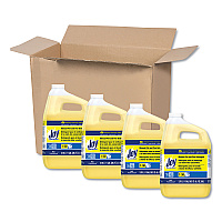 Joy Dishwashing Liquid, Lemon Scent, One Gallon Bottle, 4/Carton (57447CT)