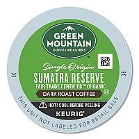Keurig Fair Trade Organic Sumatran Extra Bold Coffee K-Cups, 24/Box (4060)