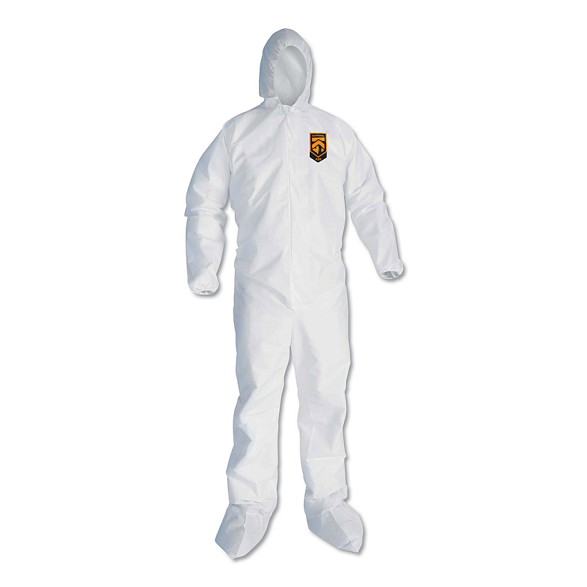 KleenGuard 46127 A30 Elastic-Back Zipper Front Coveralls