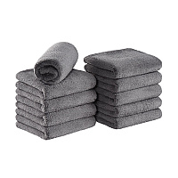 Coral Fleece Salon Towel 16x27 Grey - Case Of 60 (M915117GY-CS)