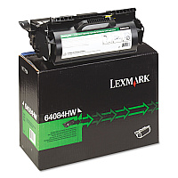 Lexmark 64084HW High-Yield Toner, 21,000 Page-Yield, Black
