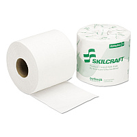 AbilityOne&reg; Toilet Paper, 2-Ply, White, 550 Sheets, 40 Rolls (NSN5547678)