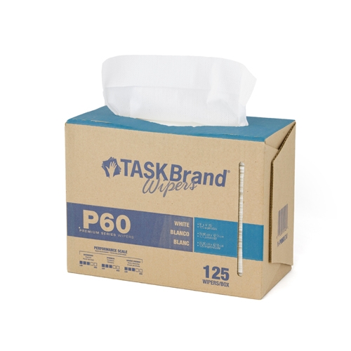 Taskbrand P60 Hydrospun Interfold Wiper - Case Of 1250 (N-P060IDW)