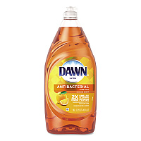 Dawn Ultra Antibacterial Dishwashing Liquid, Orange, 40 oz Bottle (91092EA)