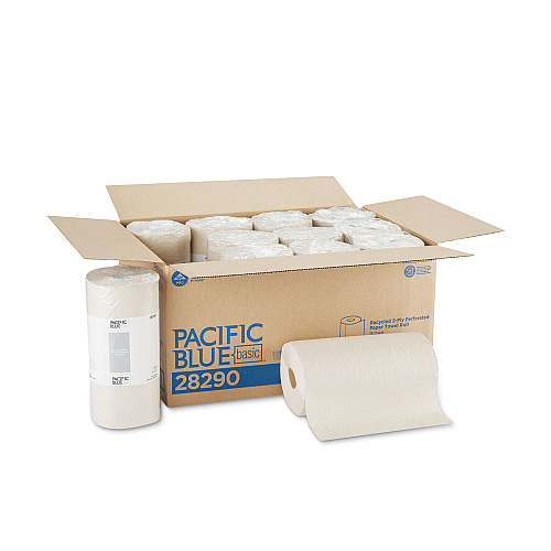 Georgia Pacific&reg; Kitchen Paper Towels, 2-Ply, 250 Sheet, 12 Rolls (28290)