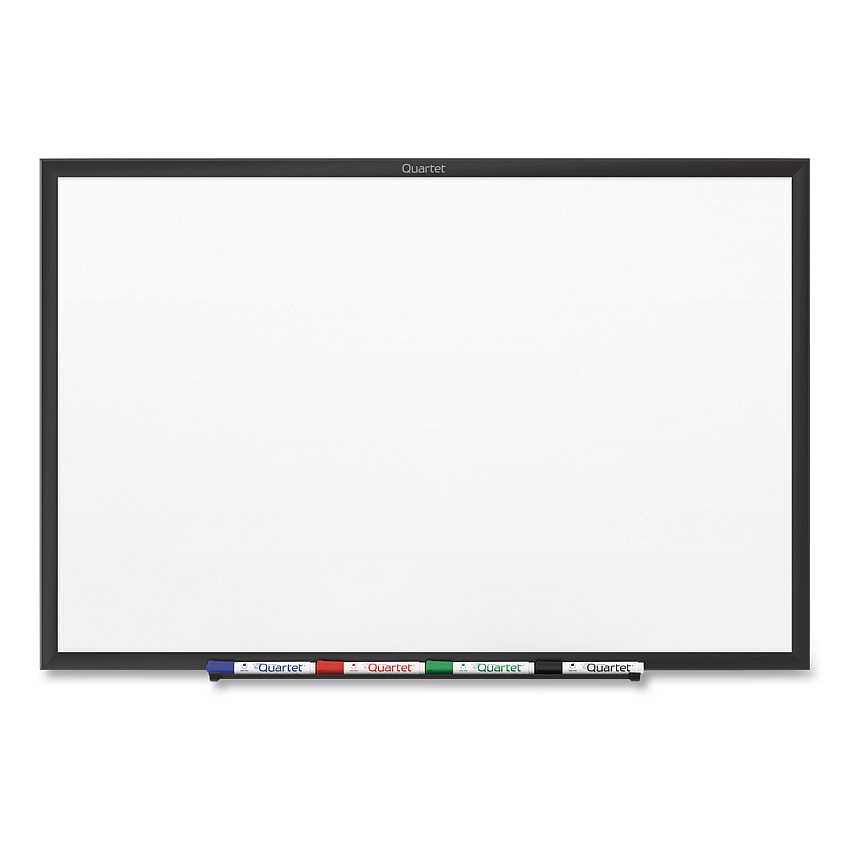 Quartet Classic Series Nano-Clean Dry Erase Board, 24 x 18, White Surface, Black Aluminum Frame (SM531B)