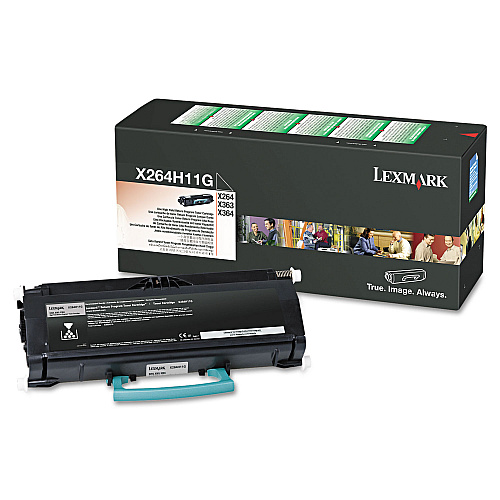 Lexmark X264H11G Return Program High-Yield Toner, 9,000 Page-Yield, Black