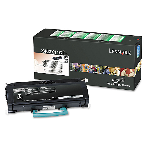 Lexmark X463X11G Return Program Extra High-Yield Toner, 15,000 Page-Yield, Black