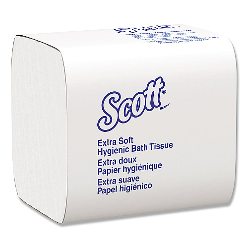Scott&reg; Hygienic Bath Tissue, 2-Ply, 250 Wipe Pack, 36 Packs (48280)