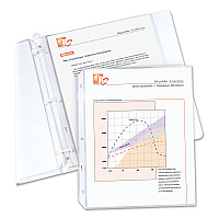 C-Line Standard Weight Polypropylene Sheet Protectors, Non-Glare, 2