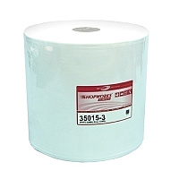 Shopworks W500 Wipers, Hydroknit, White, 9"x13", Roll, 1100/rl - Case Of 3 Rolls (35015-3)