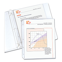 C-Line Standard Weight Polypropylene Sheet Protectors, Clear, 2