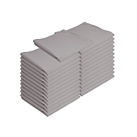 Mariposa Poly Spun Napkin 20x20 Light Gray - Pack Of 25 (PNP-NAP-GREY-25)
