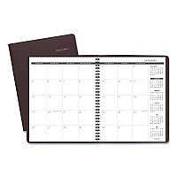 AT-A-GLANCE Monthly Planner, 11 x 9, Winestone Cover, 15-Month: Jan 2026 to Mar 2027 (7026050)