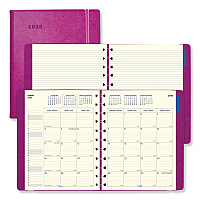 Filofax Soft Touch 17-Month Planner, 10.88 x 8.5, Fuchsia Cover, 17-Month: Aug 2025 to Dec 2026 (C1811003)