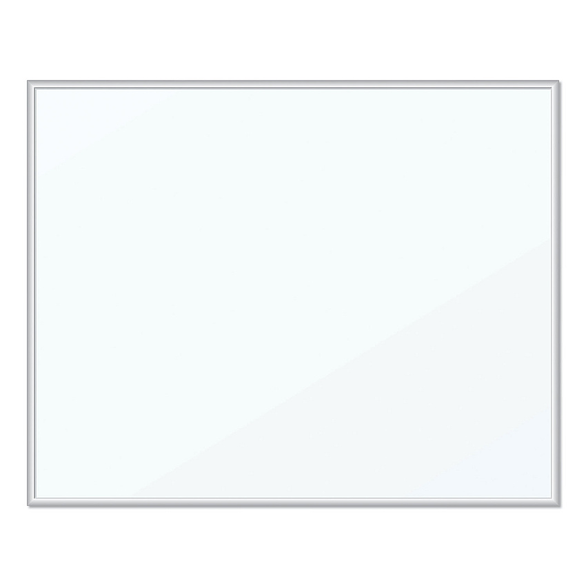 U Brands Magnetic Dry Erase Board, 20 x 16, White Surface, Silver Aluminum Frame (356U0001)