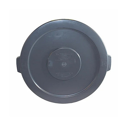 Gator Plus Container 44 Gallon Container Lid, Secure Fit, Durable Molded Construction, Drain Channels, Nsf 2 & 21 Certified, Made In Usa, Gray, Case Of 6, Case Of 4 (7745-3)