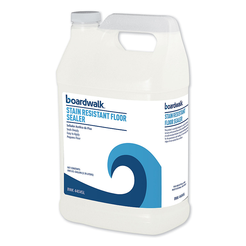 Boardwalk&reg; Stain Resistant Floor Sealer, 4 Gallons (BWK4404SL)