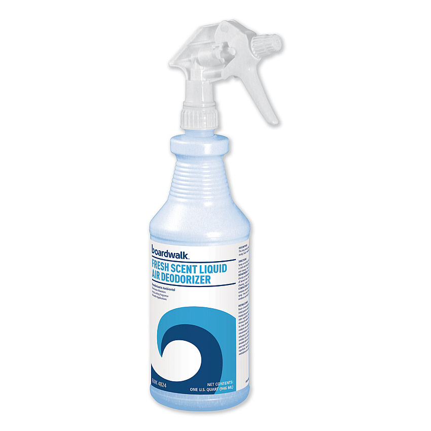 Boardwalk&reg; Fresh Scent Liquid Air Freshener, 32 oz., 12 Bottles (BWK4824)