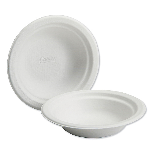 AbilityOne 7350013322111, SKILCRAFT Disposable Paper Bowls, 6" dia, Natural, 1,000/Box