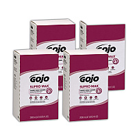 GOJO SUPRO MAX Hand Cleaner Refill, Cherry Scent, 2,000 mL, 4/Carton (728204)
