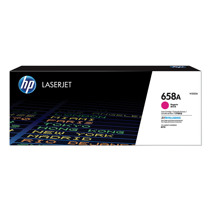 HP 658A, (W2003A) Magenta Original LaserJet Toner Cartridge