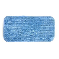 Microworks Flat Microfiber Pad, Blue, 11" - Pack Of 12 (2504-SPH-MFP-11B)