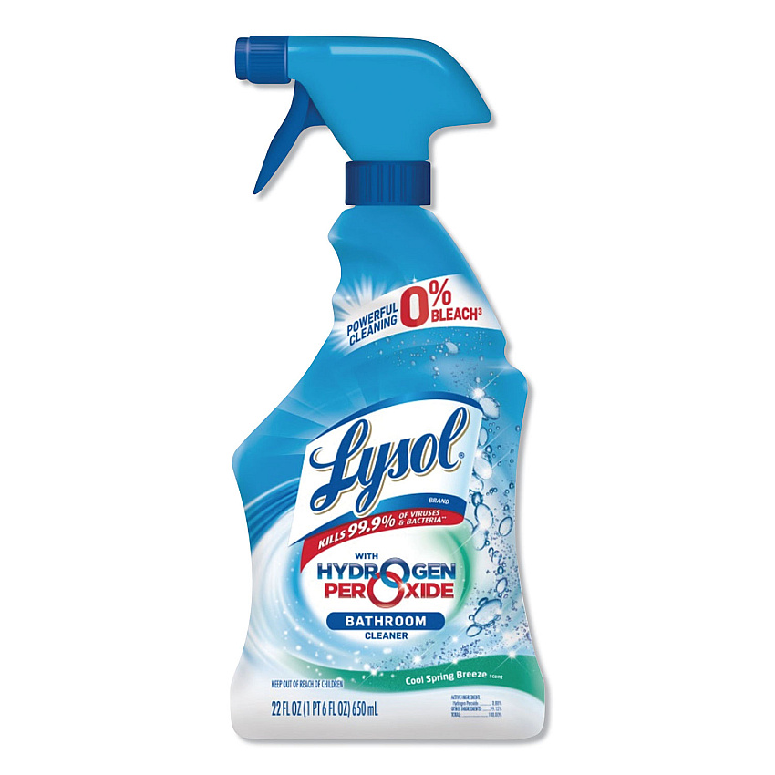 Lysol&reg; Power & Free Bathroom Cleaner, 22 oz. Spray Bottle (85668)