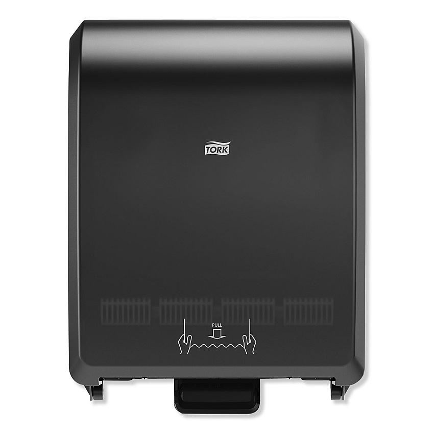 Tork&reg; Mechanical Hand Towel Roll Dispenser, H80 System, Black (772828)
