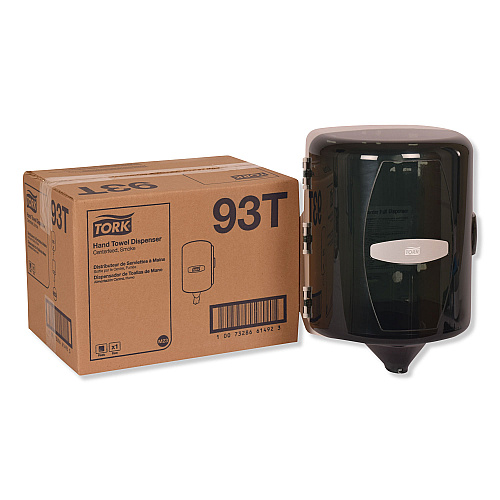 Tork&reg; Centerfeed Paper Hand Towel Dispenser, Smoke (93T)