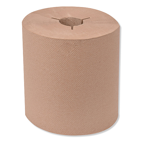 Tork&reg; Universal Hardwound Roll Towel Brown, 1,000-ft., 6 Rolls (8031000)