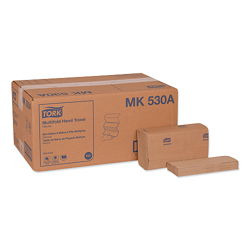 Tork&reg; Universal Multifold Paper Towels, 1-Ply, Brown, 4000 Towels (MK530A)