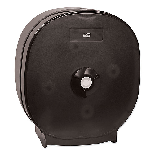 Tork&reg; Standard Toilet Paper Dispenser, 4-Rolls, Translucent Black (88411)