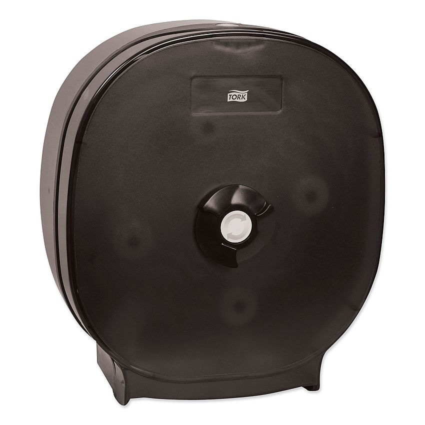 Tork&reg; Standard Toilet Paper Dispenser, 4-Rolls, Translucent Black (88411)