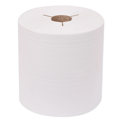 Tork&reg; Hardwound Roll Paper Towels, 1-Ply, White, 630-ft., 6 Rolls (8031600)
