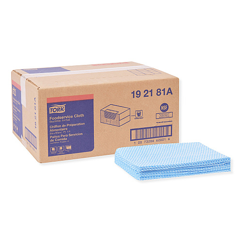 Tork&reg; Foodservice Cloth Towel, 1-Ply, 1/4 Fold, 240 Towels (192181A)