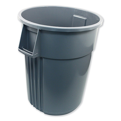 Impact Gator Plus Container, 55 gal, Plastic, Gray (77553)