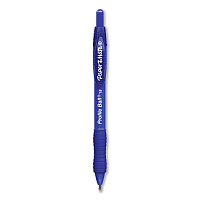 Paper Mate Profile Ballpoint Pen, Retractable, Medium 1 mm, Blue Ink, Translucent Blue Barrel, 4/Pack (2113555)