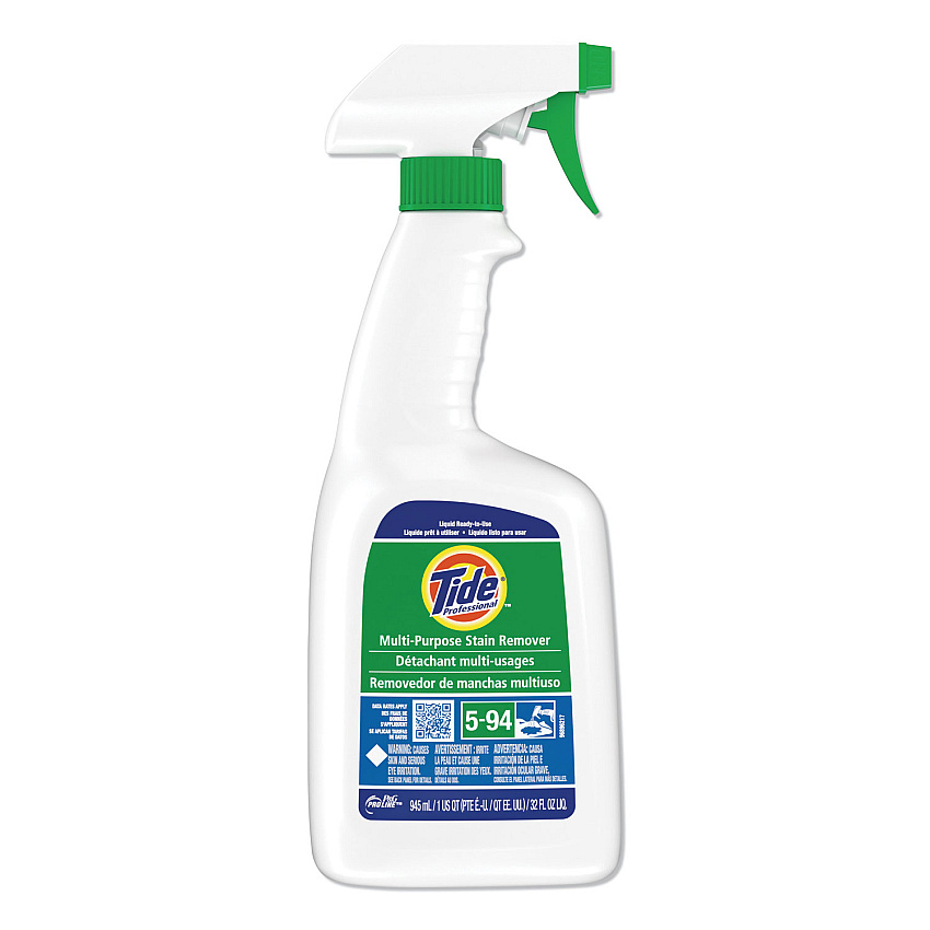 Tide&reg; Professional 32 oz., Multi Purpose Stain Remover, 9 Bottles (48147)