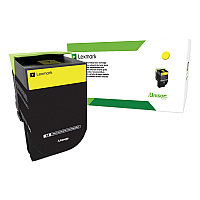 Lexmark 24B6010 High-Yield Toner, 3,000 Page-Yield, Yellow