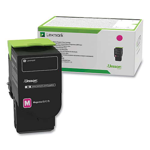 Lexmark 78C1XME Extra High-Yield Toner, 5,000 Page-Yield, Magenta