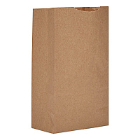 General Grocery Paper Bags, Extra-Heavy-Duty, #3 Size, 4.75" x 2.94" x 8.04", Natural, 500/Bundle (GX3500)