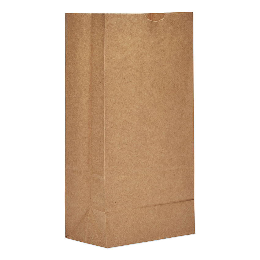 General Grocery Paper Bags, 8# Size, Heavy-Duty, 50# Basis Weight, 6.13" x 4.17" x 12.44", Kraft, 1,000/Bundle (GH8)