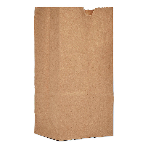 General Grocery Paper Bags, 1# Size, 30# Basis Weight, 3.5" x 2.38" x 6.88", Kraft, 8,000/Bundle (GK1)