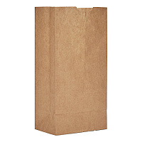 General Grocery Paper Bags, Extra-Heavy-Duty, #4 Size, 5" x 3.13" x 9.75", Natural, 500/Bundle (GX4500)