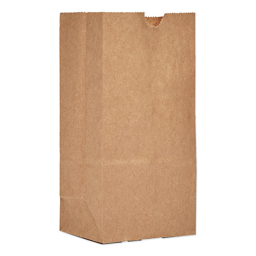 General Grocery Paper Bags, #1 Size, 3.5" x 2.38" x 6.88", Natural, 500/Bundle (GK1500)