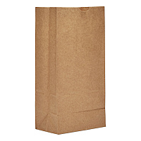 General Grocery Paper Bags, #8 Size, 6.13" x 4.17" x 12.44", Natural, 500/Bundle (GK8500)