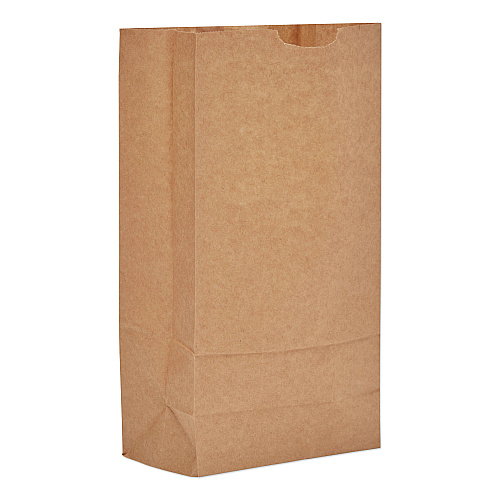 General Grocery Paper Bags, 10# Size, Extra-Heavy-Duty, 60# Basis Weight, 6.31" x 4.19" x 12.38", Kraft, 1,000/Carton (GX10)